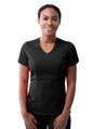Adar Women's Modern V-Neck Scrub Top 1