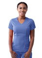 Adar Women's Modern V-Neck Scrub Top 1