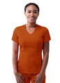 Adar Women's Modern V-Neck Scrub Top 1