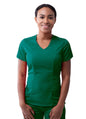 Adar Women's Modern V-Neck Scrub Top 1