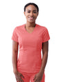 Adar Women's Modern V-Neck Scrub Top 1