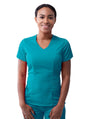 Adar Women's Modern V-Neck Scrub Top 2