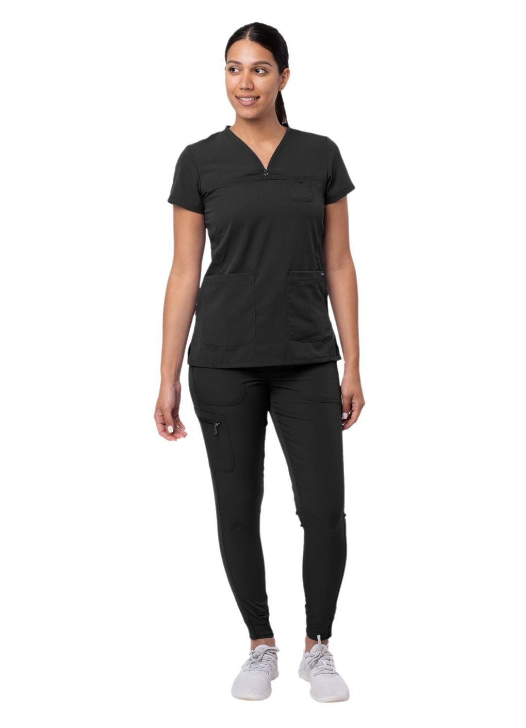 Adar Women's Movement Booster Jogger Scrub Set 1