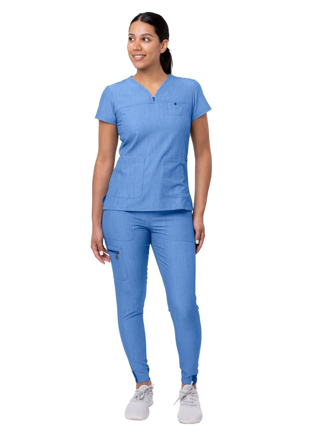Adar Women's Movement Booster Jogger Scrub Set 2
