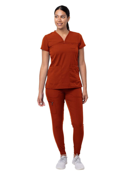 Adar Women's Movement Booster Jogger Scrub Set 2