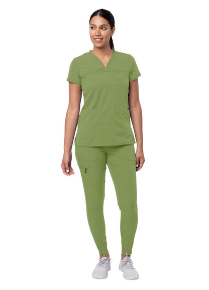 Adar Women's Movement Booster Jogger Scrub Set 2