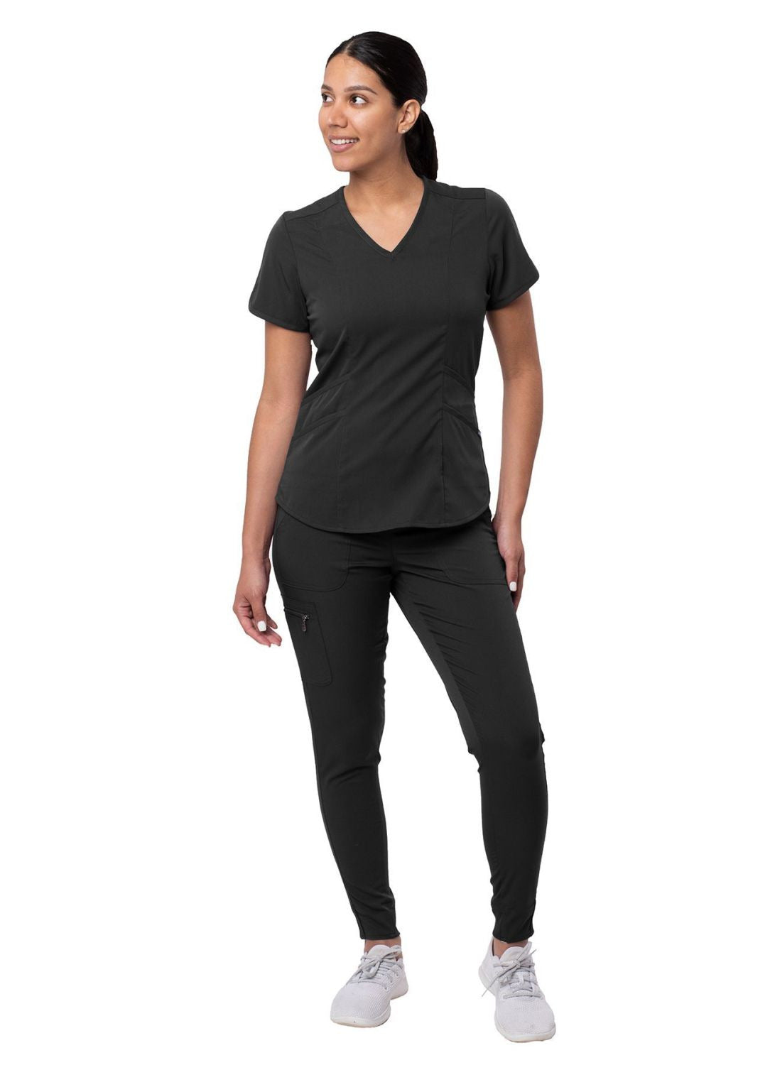 Adar Women's Modern Athletic Jogger Scrub Set 1