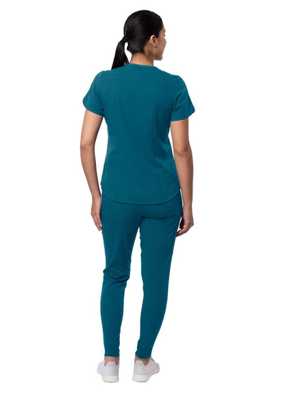 Adar Women's Modern Athletic Jogger Scrub Set 1