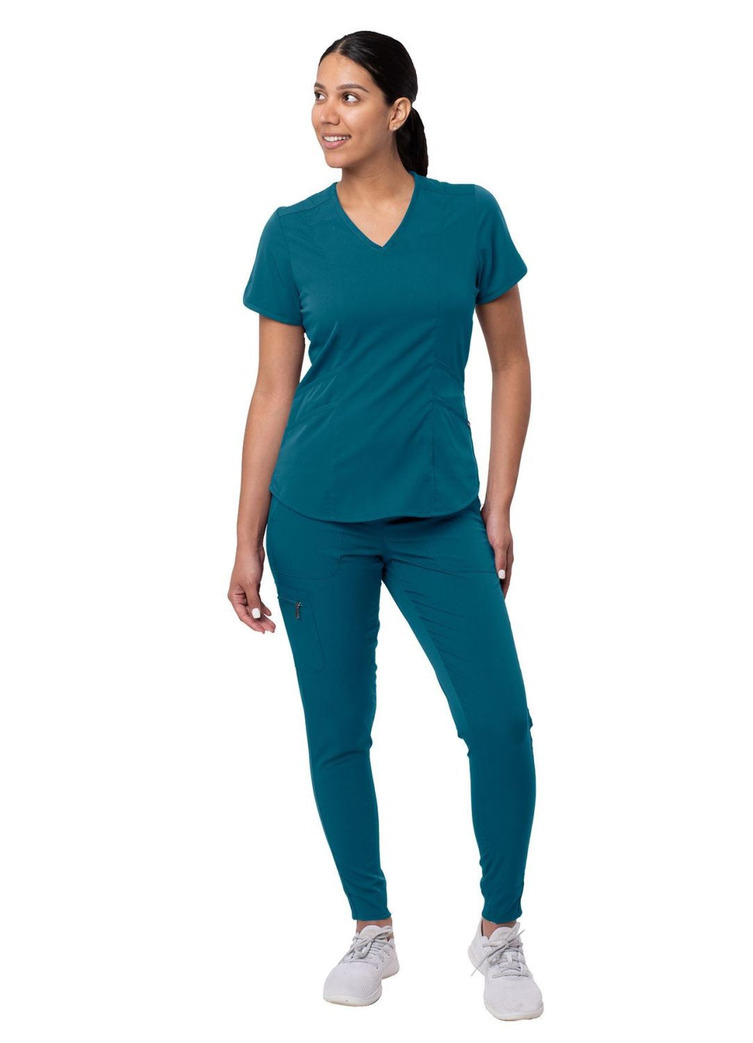 Adar Women's Modern Athletic Jogger Scrub Set 1