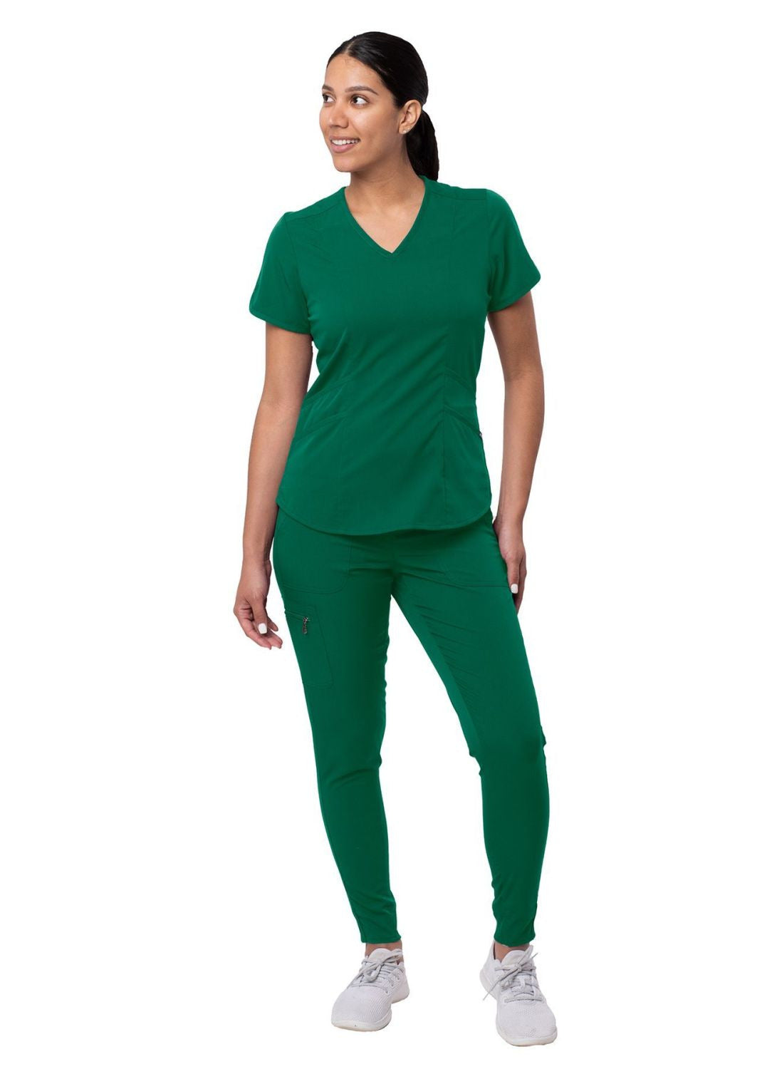 Adar Women's Modern Athletic Jogger Scrub Set 1