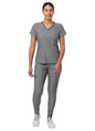 Adar Women's Modern Athletic Jogger Scrub Set 3