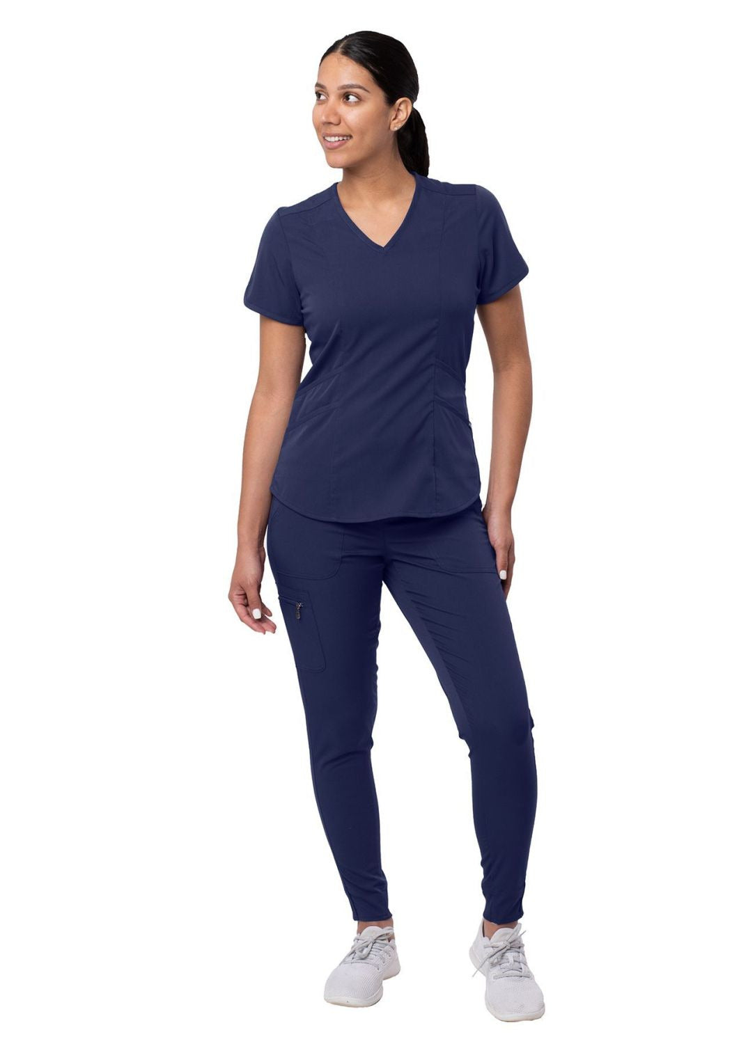Adar Women's Modern Athletic Jogger Scrub Set 1
