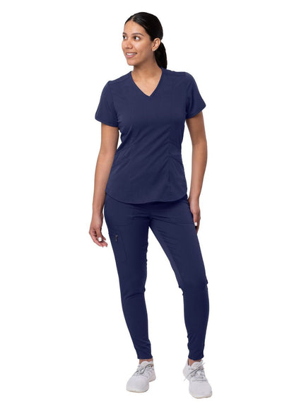 Adar Women's Modern Athletic Jogger Scrub Set 1