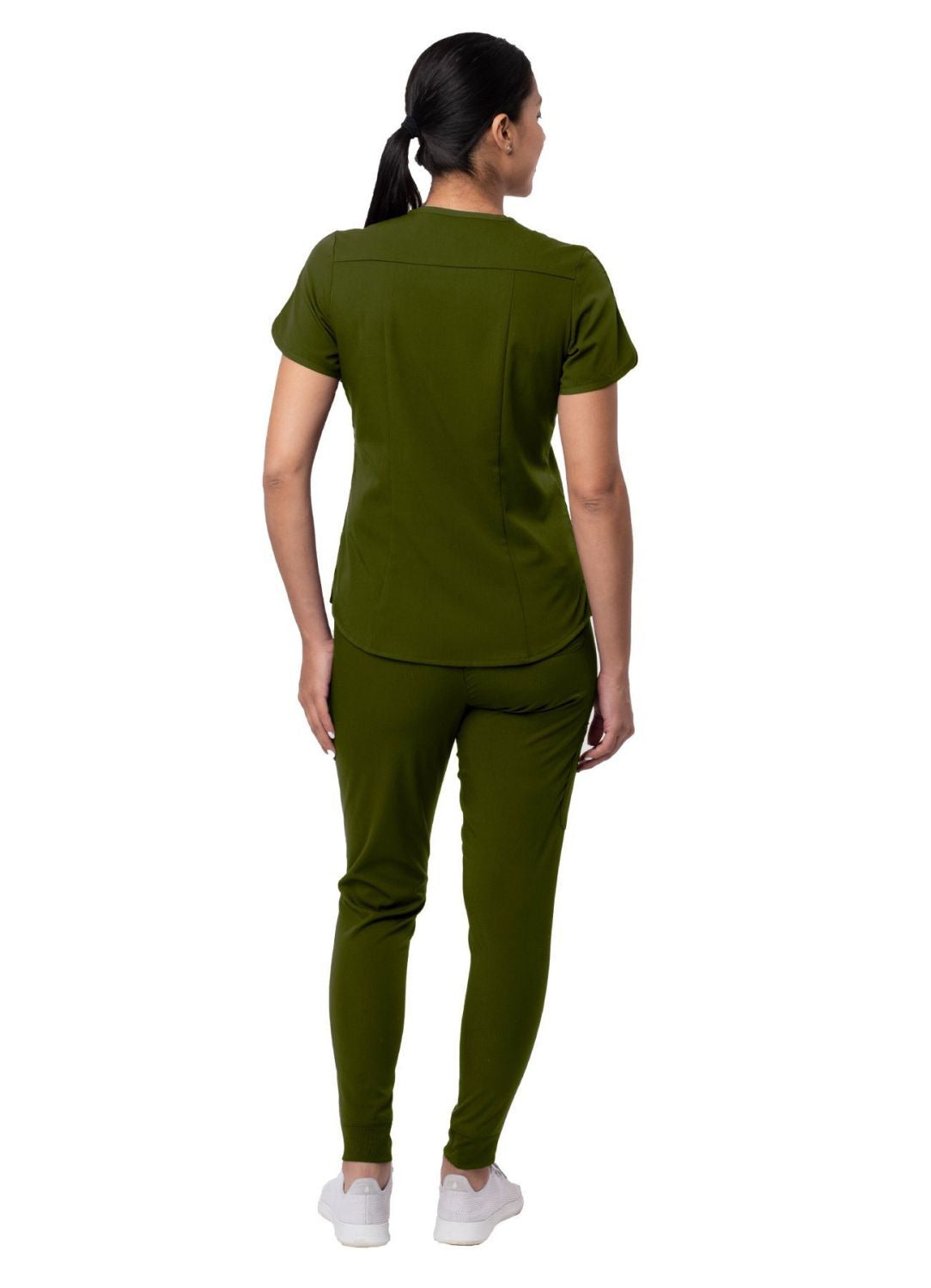 Adar Women's Modern Athletic Jogger Scrub Set 1