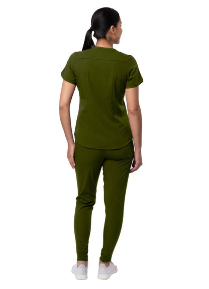 Adar Women's Modern Athletic Jogger Scrub Set 1
