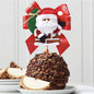 Mrs Prindables Jolly Old Saint Nick Jumbo Caramel Apple