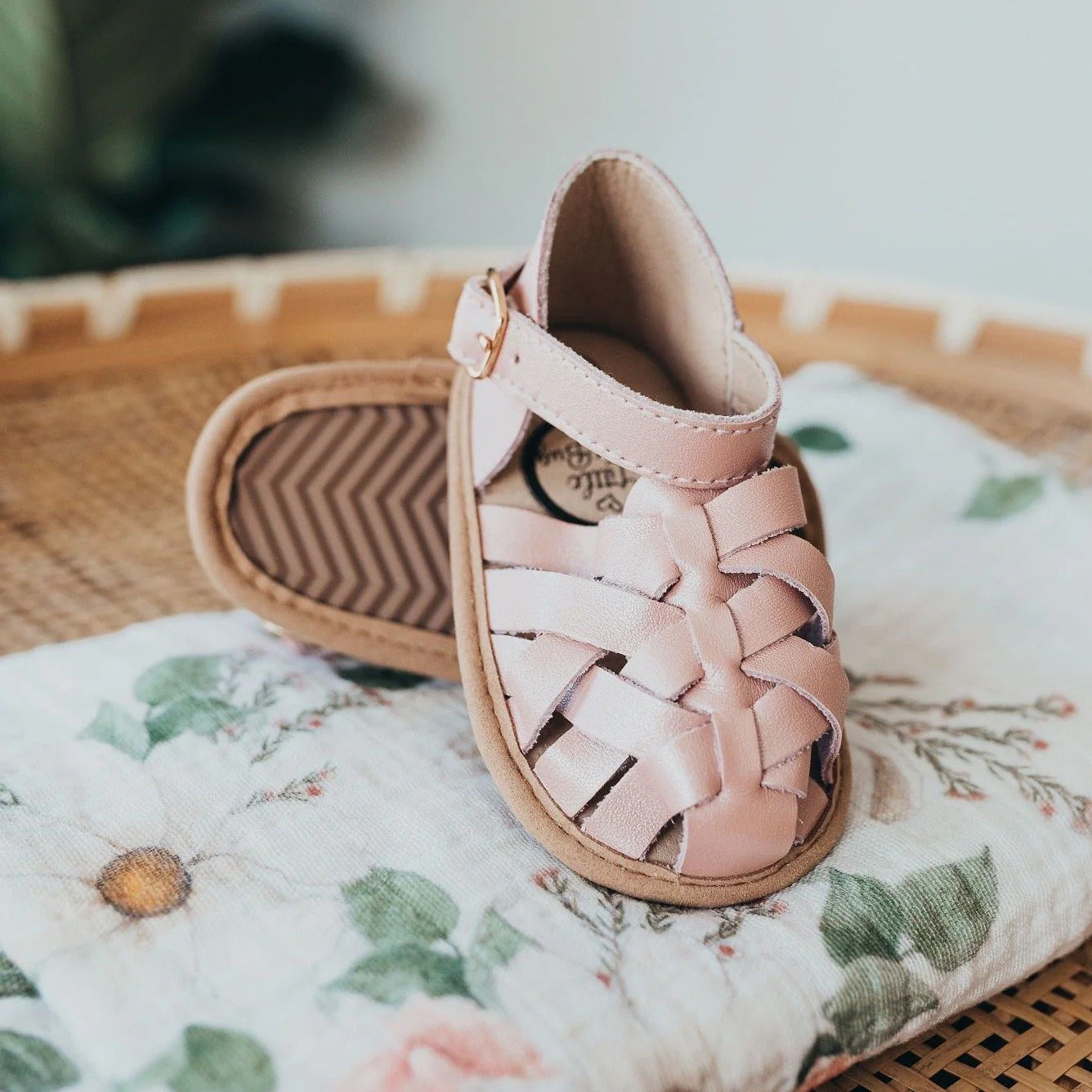 Little Love Bug Co. Pearl Pink Ella Sandal