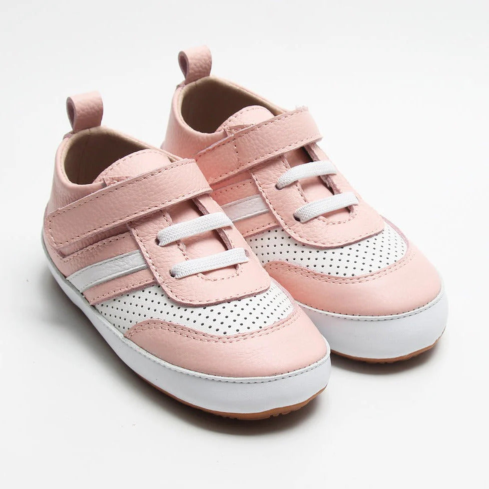 Little Love Bug Co. Pink Henry Low Top