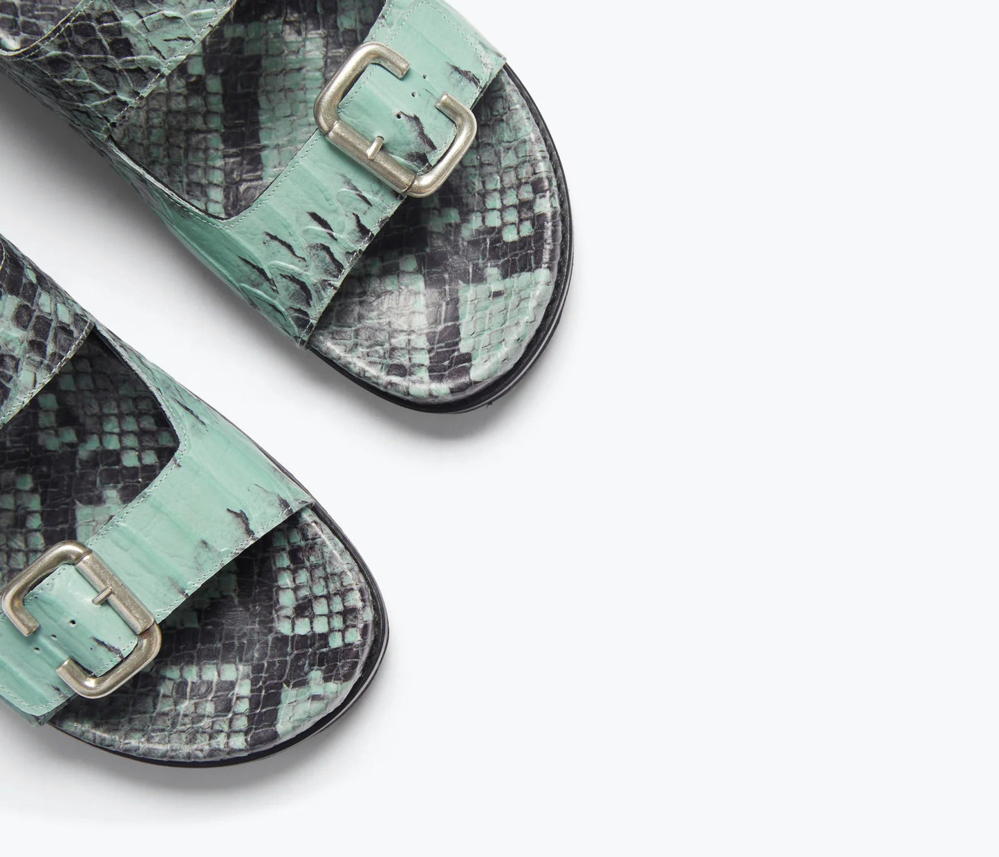 Freda Salvador Piper Buckle Footbed Sandal
