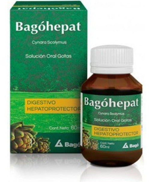 Pampa Direct Bagóhepat Cynara Scolymus Oral Gotas Natural After-Food Digestive with Artichoke, 45 ml / 1.52 fl oz