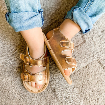 Little Love Bug Co. Rose Gold Charley Sandal