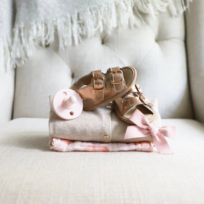 Little Love Bug Co. Rose Gold Charley Sandal