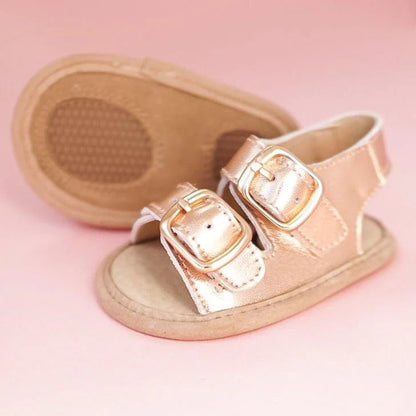 Little Love Bug Co. Rose Gold Charley Sandal