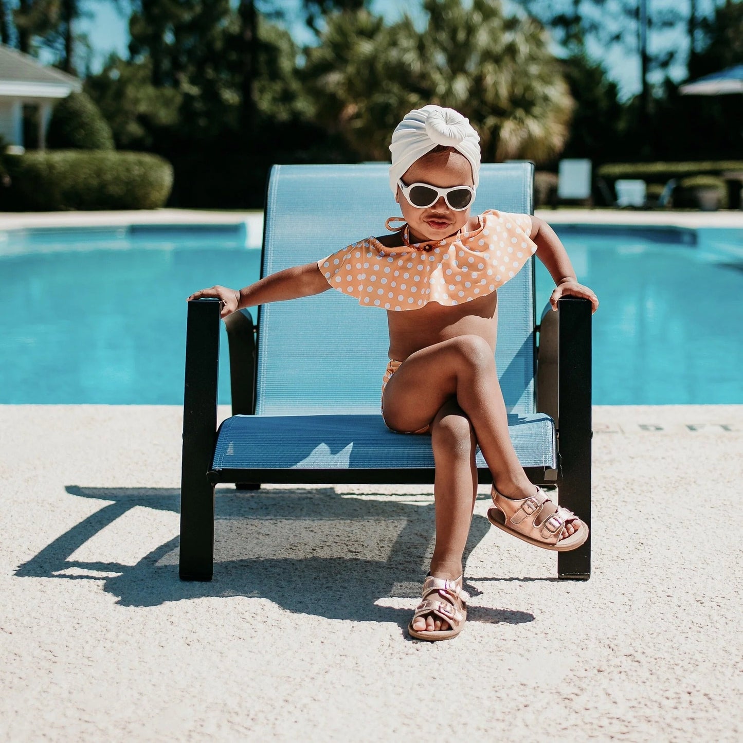 Little Love Bug Co. Rose Gold Charley Sandal