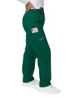 Adar Women's Comfort Elastic Drawstring Cargo Pants - Hunter Green - Khaki - Lavender