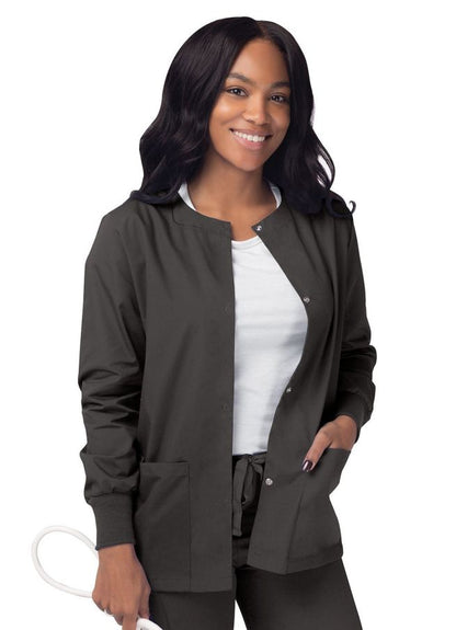 Adar Women's Warm-Up Jacket - Lavender - Navy - Charcoal