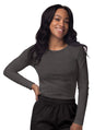 Adar Women's Long Sleeve Comfort Underscrub Tee 1