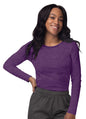 Adar Women's Long Sleeve Comfort Underscrub Tee 4