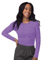 Adar Women's Long Sleeve Comfort Underscrub Tee 4
