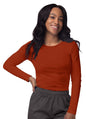 Adar Women's Long Sleeve Comfort Underscrub Tee 3