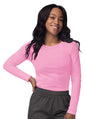 Adar Women's Long Sleeve Comfort Underscrub Tee 3