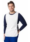 Adar Unisex Cobbler Apron - Sherbet - Turquoise - White 1