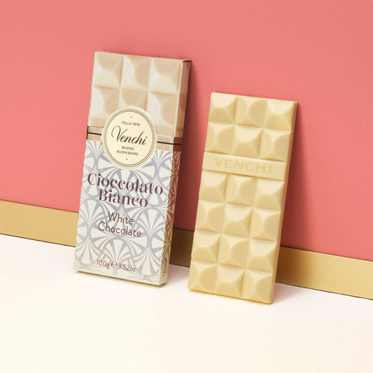 Venchi White Chocolate Bar 3.52 oz