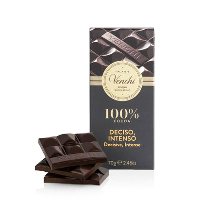 Venchi 100% South America Chocolate Bar 2.46 oz
