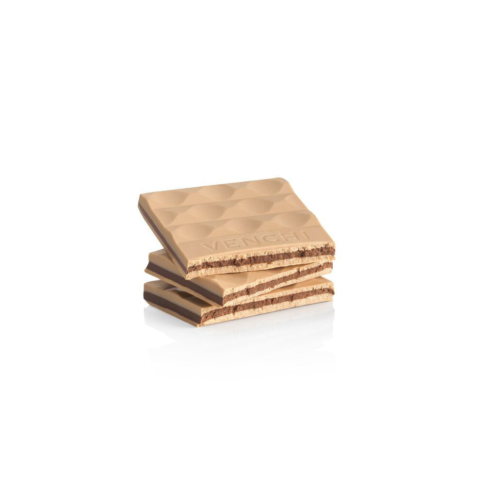 Venchi Gold Caramel Cremino Bar 3.52 oz