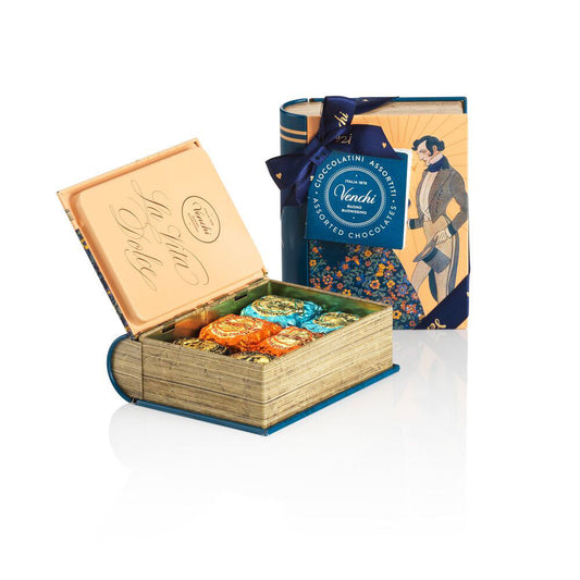 Venchi Vintage Mini Book with Assorted Chocoviar 4.19 oz