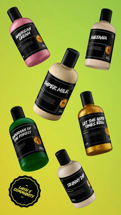 Lush Alban Super Milk Shower Gel