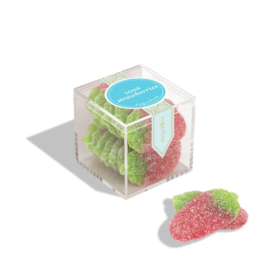 Sugarfina Sour Strawberries - Candy Cube