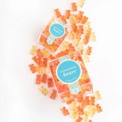 Sugarfina Champagne Bears - Large Candy Cube