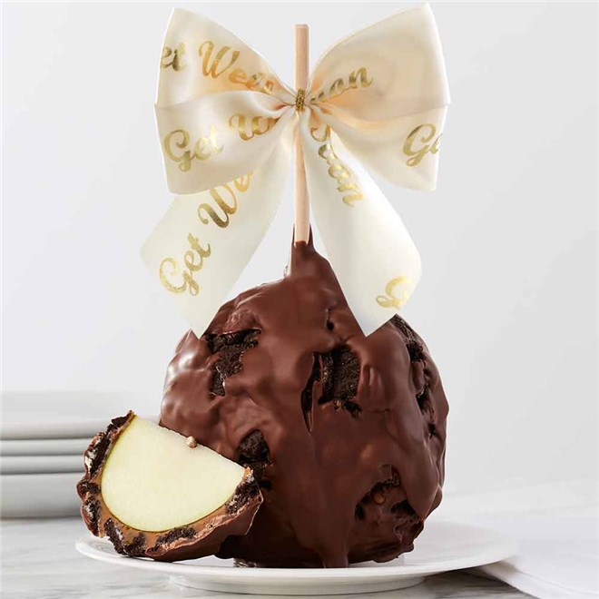 Mrs Prindables Get Well Soon Jumbo Caramel Apple