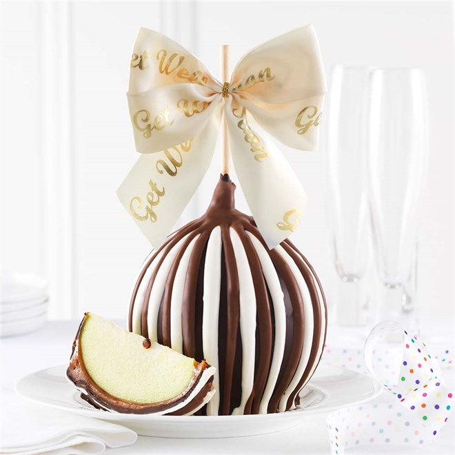 Mrs Prindables Get Well Soon Jumbo Caramel Apple