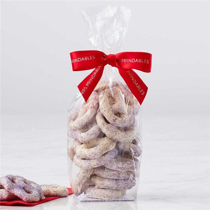 Mrs Prindables Holiday White Chocolate Pretzel Twists