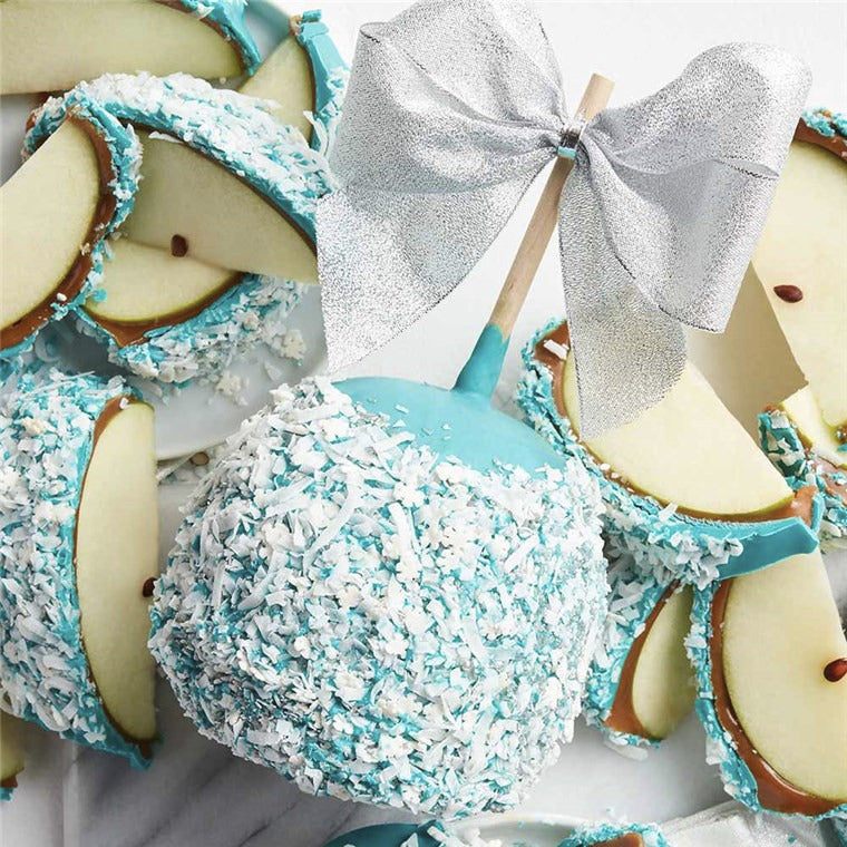 Mrs Prindables Winter Wonderland Jumbo Caramel Apple