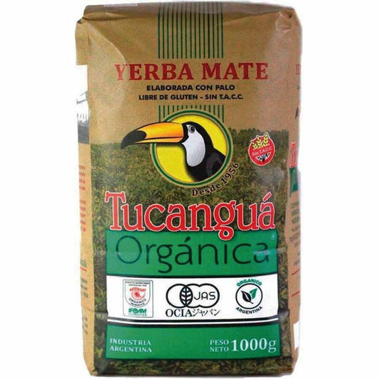 Pampa Direct Tucanguá Yerba Mate Certified Organic - Aged 24 Months, 1 kg / 2.2 lb