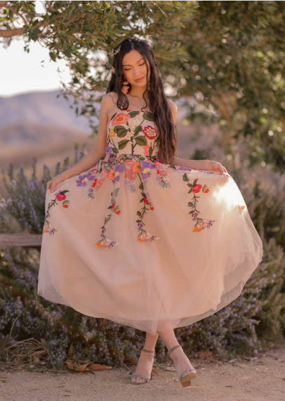 JessaKae Garden Vale Dress - champagne