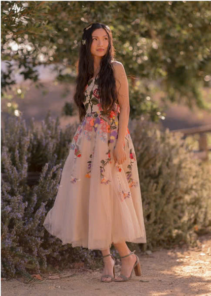JessaKae Garden Vale Dress - champagne